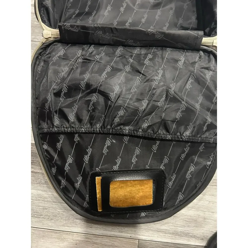 Ultralite Checkered Retro Carry On Travel Bag Y2K Under Seat Overnight Case